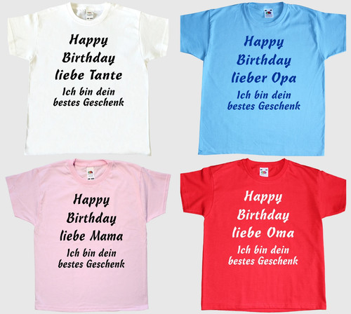 Happy birthday kinder - birthday, t-shirt
