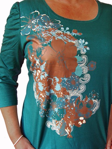 Sheego foliendruck shirt - sheego, t-shirt