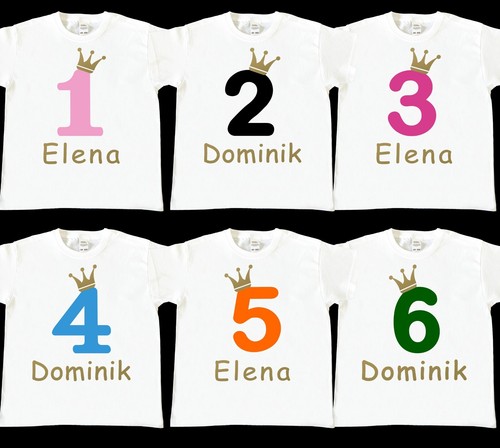 Kinder shirt geburtstag - shirt, für