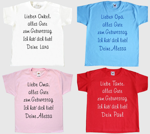 Kinder shirt tshirt - kinder, t-shirt