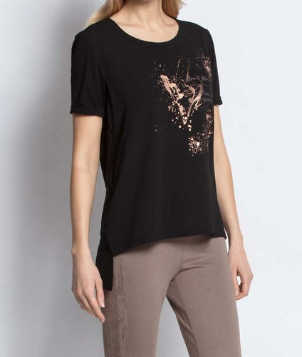 Shirt schwarz damen - schwarz,