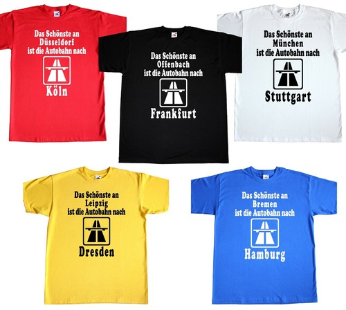 Tshirt shirt autobahn - tshirt,